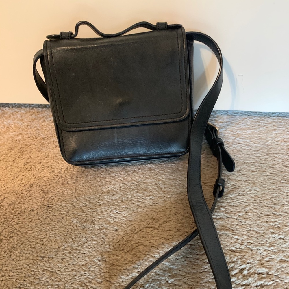 Real Leather Crossbody Bag